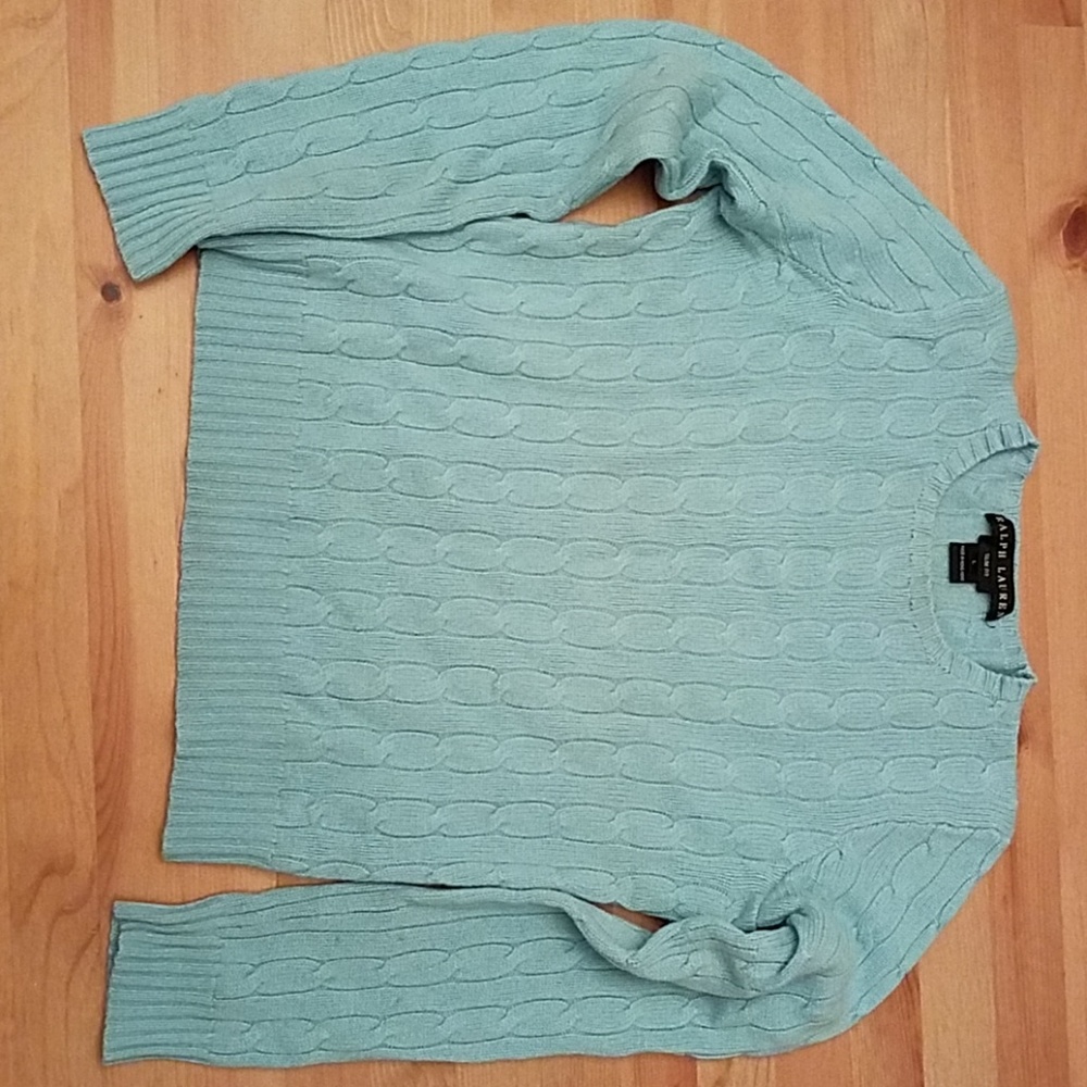NWOT Ralph Lauren Cashmere Sweaterr